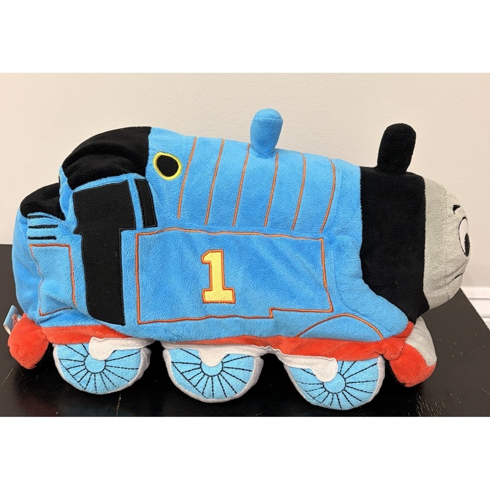 Thomas The Tank Engine Train Plush Bean Bag Microbead 3D 16" Pillow Gullane 2014